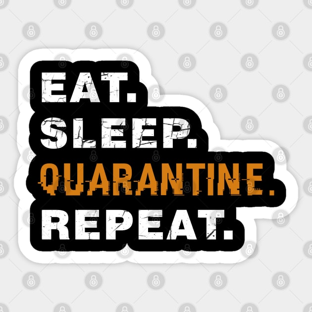 Quarantine loop Sticker by OniSide